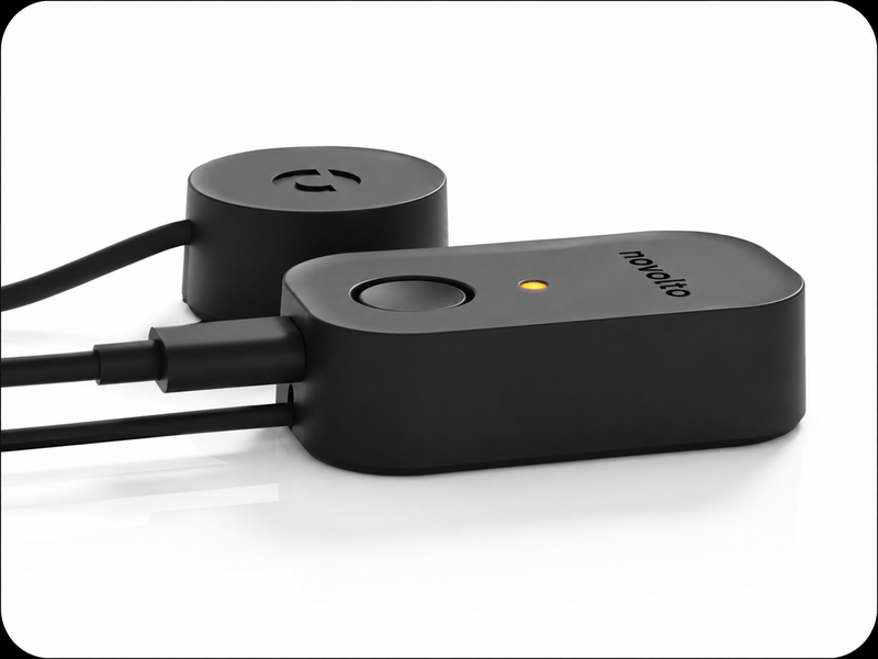 Sense LED gelb pulsierend